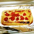みみ母's cooksnap of when they made うすあげのピザ.