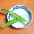 女帝蜂蜜✨料理研究所's cooksnap of when they made アロエの果肉をしっかり取り出す.