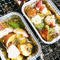 ecchan＊'s cooksnap of when they made うちの定番★BBQアヒージョ★.