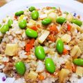 ⭐とっくん⭐'s cooksnap of when they made 筍とひき肉の混ぜご飯.