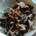 クック1F7XH8☆'s cooksnap of when they made 簡単！ひじきの煮物☆豚肉パワー.