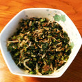 伊予バリィ's cooksnap of when they made 大根の葉とちりめんじゃこのごま油炒め.