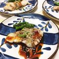 フジぽん's cooksnap of when they made ☆白身魚(黒鯛)のムニエル韓国風☆.