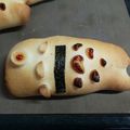 hrnsゴン's cooksnap of when they made こどもの日☆鯉のぼりパン☆ウインナー入り.
