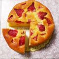 山田宇迦's cooksnap of when they made イチゴとクリームチーズのバターケーキ.