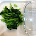 ritukomood's cooksnap of when they made ほうれん草をレンジで茹でる.