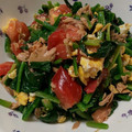 ゆかかぼちゃ's cooksnap of when they made ほうれん草とトマトのツナ炒め.