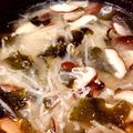 Taikou’s's cooksnap of when they made シャキシャキもやしとしいたけのお味噌汁.