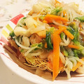 〜みみ〜's cooksnap of when they made 簡単♪かた焼きそば(皿うどん).