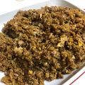 Ｒ３２ＧＴＲ's cooksnap of when they made 中華醤油で黒炒飯.