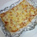 ケンコ☆チュンコ's cooksnap of when they made 超簡単すぎるもちピザ☆忙しい朝に!！.