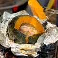 クックFG6MLA☆'s cooksnap of when they made BBQで、カボチャの丸ごとホイル焼き.