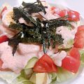 らがぶーりん's cooksnap of when they made 明太マヨソースがけ☆ゆで卵の具沢山サラダ.