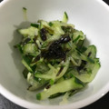 むぎむぎ子's cooksnap of when they made きゅうりと海苔の甘酢和え.