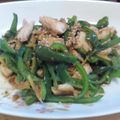 サクラはる's cooksnap of when they made ヘルシー♪ピーマンとささ身の鰹節生姜炒め.