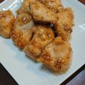 twママ's cooksnap of when they made お弁当に！ささみのごま味噌炒め.