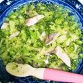 とらもも☆'s cooksnap of when they made 離乳食☆アジのブロッコリーあんかけ.