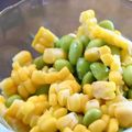 スタイリッシュママ's cooksnap of when they made レンチンで簡単時短！枝豆とコーンバター！.