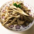 トマト★トマト's cooksnap of when they made ベーコンで☆ごぼうと舞茸のバター醤油.
