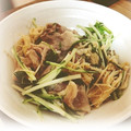 よっⓒ犬's cooksnap of when they made 簡単★豚肉と水菜のさっと煮.