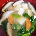 ムーミン☆ママ's cooksnap of when they made ほうれん草としいたけと豆腐のお味噌汁☆.