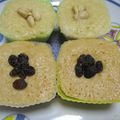 ジョングレ's cooksnap of when they made きなこ蒸しパン(卵・牛乳不使用).
