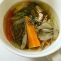 kiki☆chan's cooksnap of when they made ごぼう香る野菜ときのこのヘルシースープ.