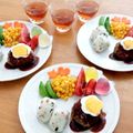＊祥愛＊'s cooksnap of when they made ワンプレートでオシャレハンバーグ♪.