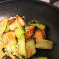 ぽにょこまち's cooksnap of when they made ブリとエリンギの甘辛オイスター炒め.