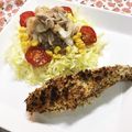 蒼の雫sp's cooksnap of when they made 銀ひらす（シルバー）のパン粉焼き.