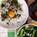 ふか谷's cooksnap of when they made ☆簡単朝食☆しらすと大葉の卵かけご飯.