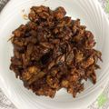 ｔａｋａ_ｔａｋａ's cooksnap of when they made ゴボウと豚肉の味噌炒め.