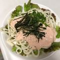 ♡まーちゃん♬'s cooksnap of when they made 簡単あっさり♪♪明太豆腐クリームうどん.