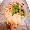 まーちゃん‘sママ's cooksnap of when they made 春❀たけのこと鶏だんごの煮物.