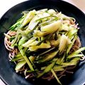 azbjbn's cooksnap of when they made てんこ盛り☆冷た～いみょうが蕎麦♪.
