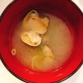 naccc's cooksnap of when they made 貝汁（アサリの味噌汁）【砂抜き方付き】.