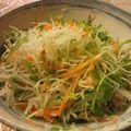 なるもと's cooksnap of when they made 大根と水菜のシャキッとサラダ.