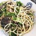 まゆく's cooksnap of when they made 簡単♪キャベツ＋さば水煮缶ペペロンチーノ.