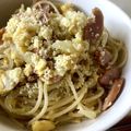 ｽﾃｨｯｺ's cooksnap of when they made 塩ナポリタン.
