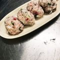 おてっちゃん★'s cooksnap of when they made カリカリ梅としらすと大葉の玄米おにぎり～.