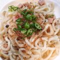 ありがとう！！'s cooksnap of when they made ポン酢で簡単♪和風焼きうどん♬.