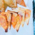 ねこずきん's cooksnap of when they made シュウマイの皮で☆ハムチーズおつまみ.