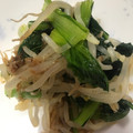 にゃんこりんご's cooksnap of when they made 簡単✿副菜♬小松菜ともやし 豆苗のお浸し.
