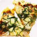 たいちまん's cooksnap of when they made ごぼう入り☆おからピザ.