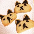 ちーずけぇき☆'s cooksnap of when they made 切っても切っても！にゃんこクッキー.