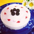 mocolove☆'s cooksnap of when they made ほんのりピンクのヨーグルトムースケーキ.