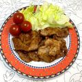ひんけつママ's cooksnap of when they made 腸まで届くタモリさん風豚生姜焼き.