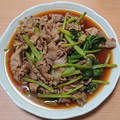 夜盗エメラルド's cooksnap of when they made かぶの葉と豚肉のオイスターバター炒め.