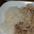フカマチ's cooksnap of when they made 炊飯器で簡単☆鶏もも肉カオマンガイ.