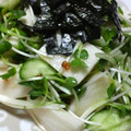 幸さち's cooksnap of when they made かいわれ・長いも・きゅうりの和風サラダ.